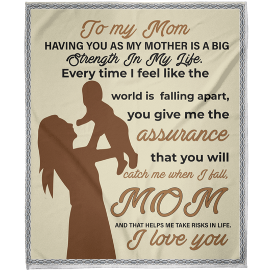 To My Mom | FLM Arctic Fleece Blanket 50x60